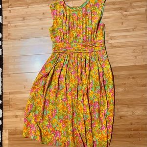 Boden Floral Multicolor Dress